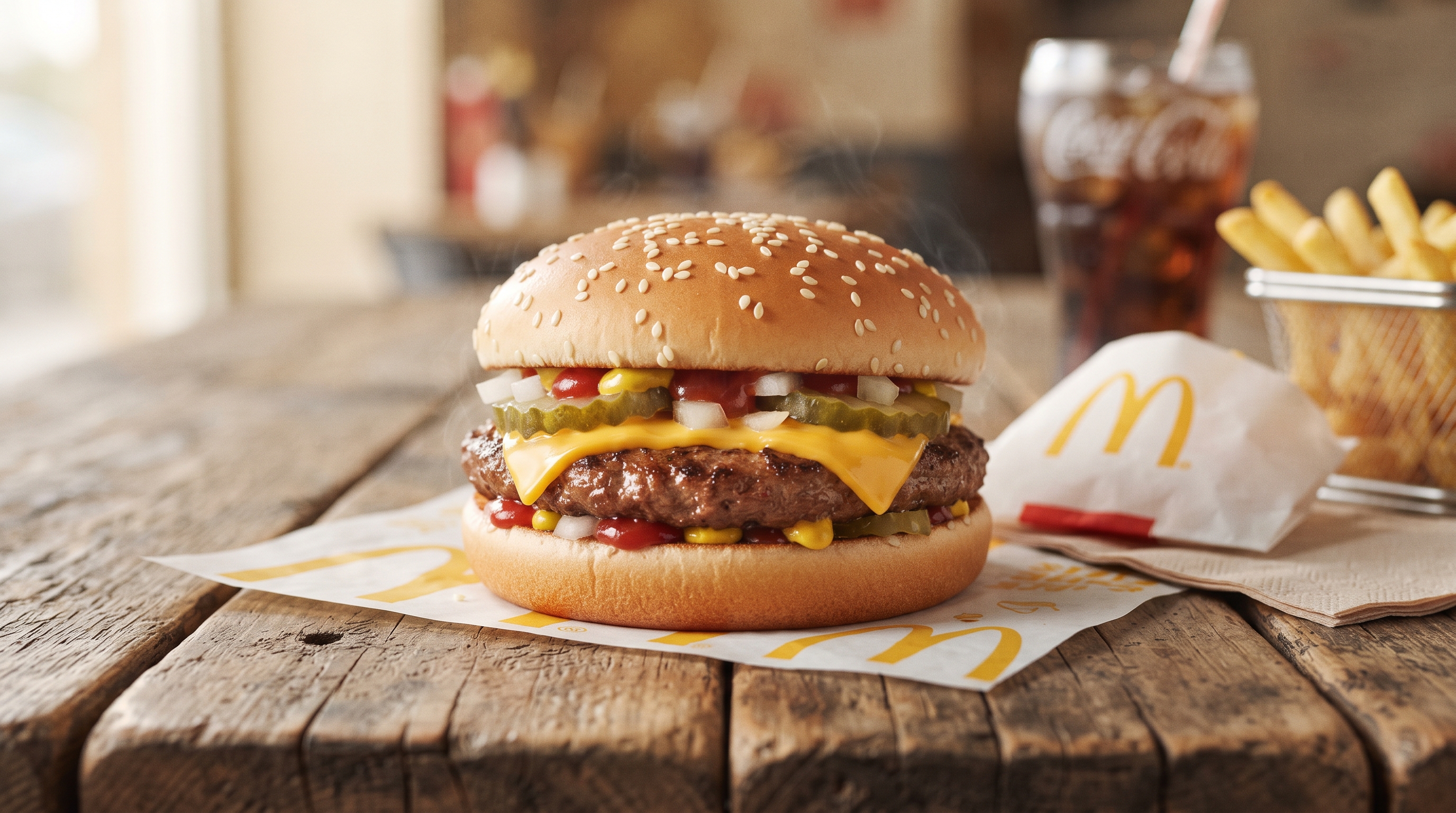 Score a Free McDonald’s Double Cheeseburger for National Cheeseburger Day